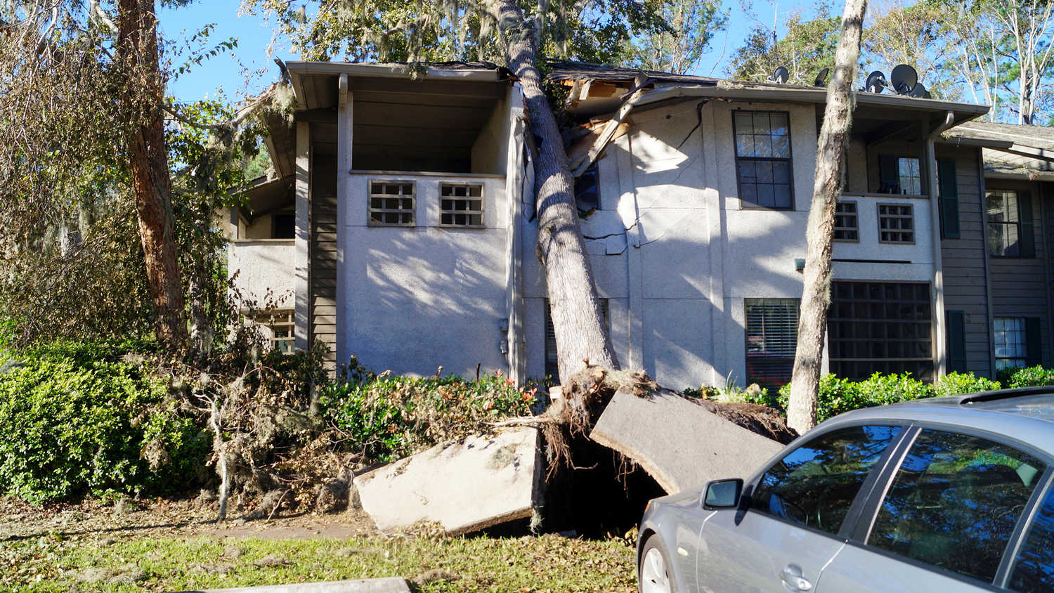 Storm damage